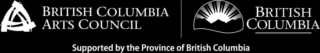 British Columbia Arts Council — Supported by the Province of British Columbia